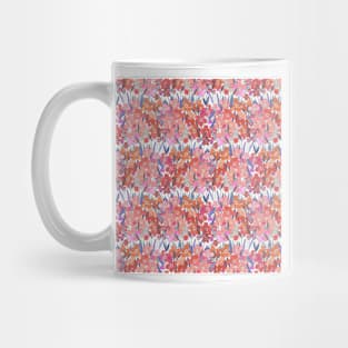 Little orange rose flowers pattern Mug